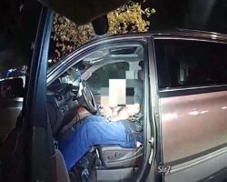 Police officer uses service weapon against armed man