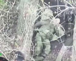 Russian soldier commits suicide on battlefield #4