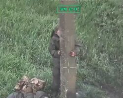 Two Russian soldiers eliminated by drone
