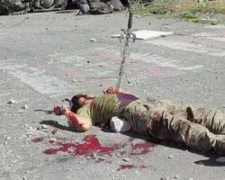 Ukrainian captive murdered with sword