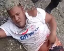 Wounded gang member pleads with police to spare him