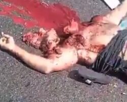 Aftermath of British boxer Anthony Joshua’s traffic accident