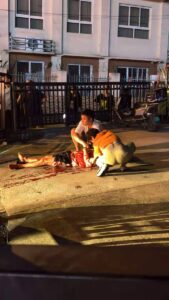 Chinese man fatally stabbed during street fight