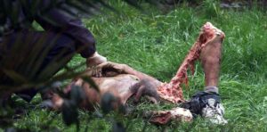 Guy attacked and partially eaten by bear