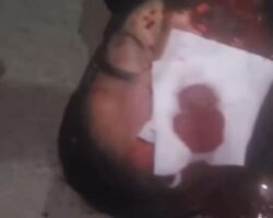 Last moments of Iranian protester’s life