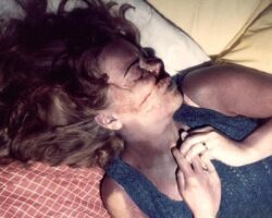 Murdered by hired killer ordered by her husband