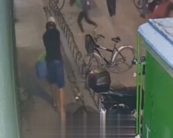 Student murdered in front of his school building