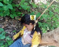 Thief murdered widow by hanging her