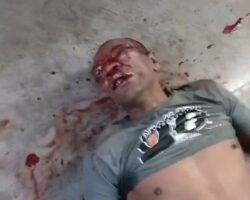 Train thief brutally beaten by angry passengers