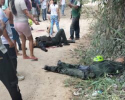 Two police officers murdered while on duty
