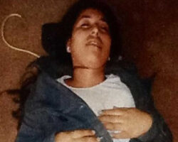 Woman found dead with strangulation mark on her neck