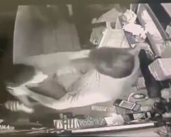 Young man attempted to stab his co-worker to death