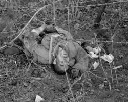 Fallen Chinese soldiers in Korean War