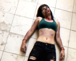 Female victims of twin earthquakes in Venezuela