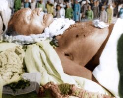 Funeral of Mohandas Karamchand Gandhi