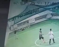 Goalkeeper dies on field during soccer game