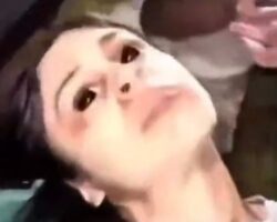 Heavily overdosed woman at music festival