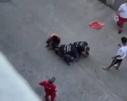 Man in Italy died while being restrained by police officers