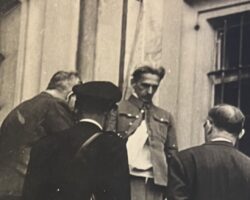 Public execution of Nazi war criminal