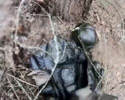 Russian soldier killed while sleeping in hideout