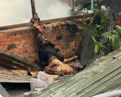Scrapyard owner torn apart in deadly explosion