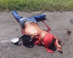 Three men on motorcycle killed by speeding vehicle