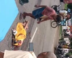 21-year-old woman dies after being crushed by truck