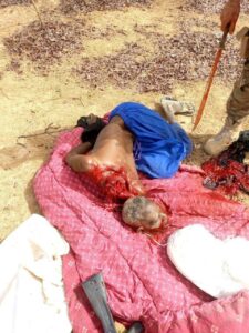 Alleged insurgent beheaded by Africa Corps