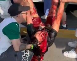 Brazilian soccer fan dies after hitting head on bridge