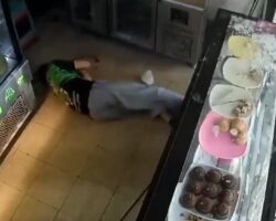 Candy shop worker fatally shot by hitman