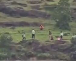 Family of three dies after teen jumps from cliff