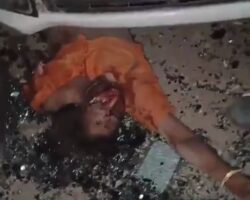 Man caught removing gold bangles from crash victim