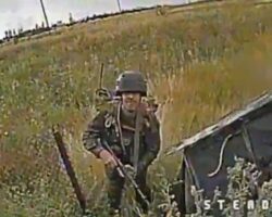 Russian soldier eliminated by Ukrainian drone