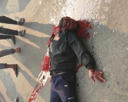 Social worker hacked to death on busy highway
