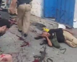 Suicide bombing near police station leaves dozens dead and injured