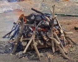 Traditional Indian funeral ritual