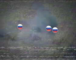 Ukrainian drone eliminates Russian soldiers