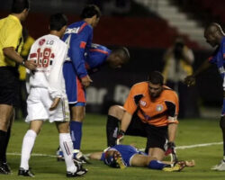 Brazilian soccer player Serginho collapses and dies during match