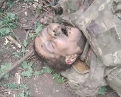 Fallen Russian soldiers