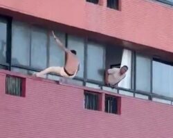 Man falls from building in Salvador, Brazil