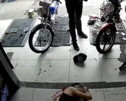 Motorcycle shop worker gunned down in Ecuador