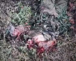 Russian soldier can’t escape Ukrainian drone #7