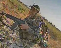 Russian soldier eliminated by Ukrainian FPV drone