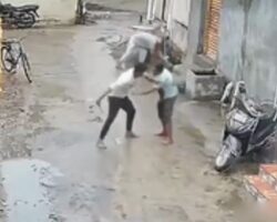 Stabbed to death in street brawl