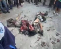 Three people killed in drone strike in Gaza City