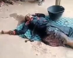 Truck lost control and crushed several motorcyclists and pedestrians