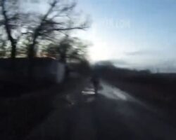 Ukrainian soldier captured death of his comrade on video