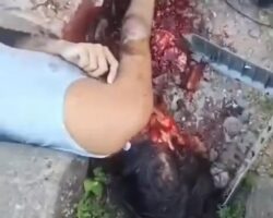 Woman found dead with her head brutally smashed
