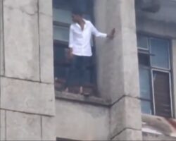 Young man dies after jumping from fourth floor of hospital