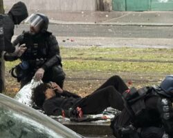 17-year-old protester loses hand in grenade blast